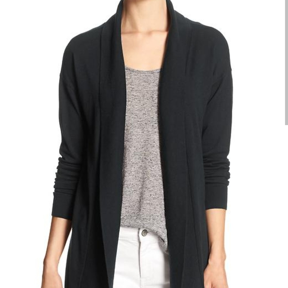 Banana Republic Women's Black Open Front Cardigan - Size Small
